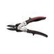 ZEBRA Sheet Metal Snips - Figure Snips - For Left Handed Cutting - 260mm Length