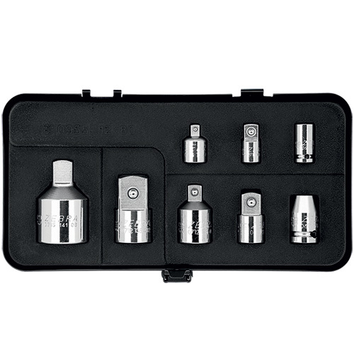 ZEBRA Step-Up And Step-Down Socket Assortment (8 Pieces)