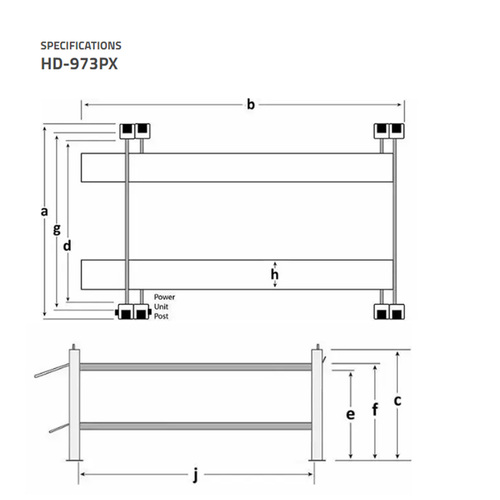HD-973PX / 9,000lb & 7,000lb Capacity 3 Level Parking Lift / ExtendedPLatform / Tall Lift