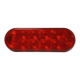 Red Stop/Turn/Tail Oval 10 LEDS 6 1/2