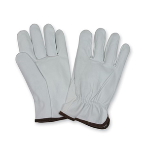 NSI Standard Straight Thumb Goatskin Leather Driver's Gloves, 2XLarge