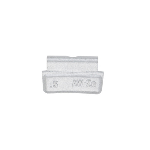 AW Series Zinc Coated Wheel Weight .50 Ounce