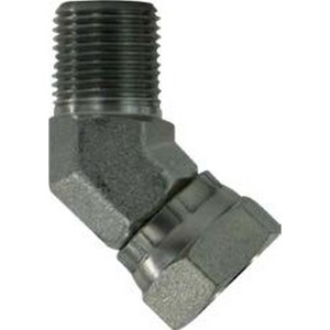 1/8 X 1/4 Male 45 Degree Pipe Elbow Swivel Adapter
