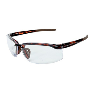 NSI XP® 55 Clear Lens Reader Safety Glasses, Diopter 1.50