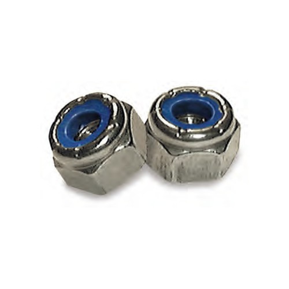 Stainless Steel Nylock Nylon Insert Lock Nut A2 M8 Nylon Insert Lock