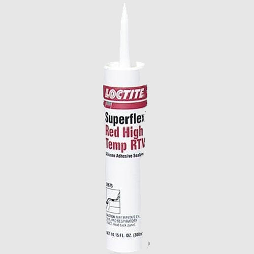 Loctite® Superflex Red High Temp RTV Silicone Adhesive Sealant, 300 mlTube  Temperature Resistance -65°F  600°F