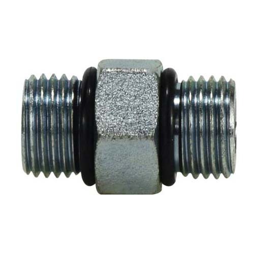 9/16-18 (3/8 OD) O-Ring Hex Nipple Union
