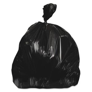 Low-Density Can Liners, 12-16 Gal, 0.90 Mil, 24 X 32, Black, 500/Carton