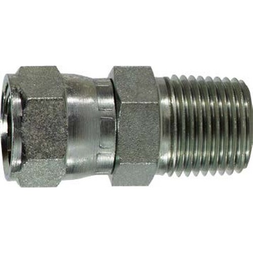 JIC SWIV X MPT ADAPTER TH1: 5/16 JIC TH2: 3/8 MPT
