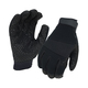 NSI Hydraulix Mechanic's Style Gloves with Silicone Grip - Black - Small