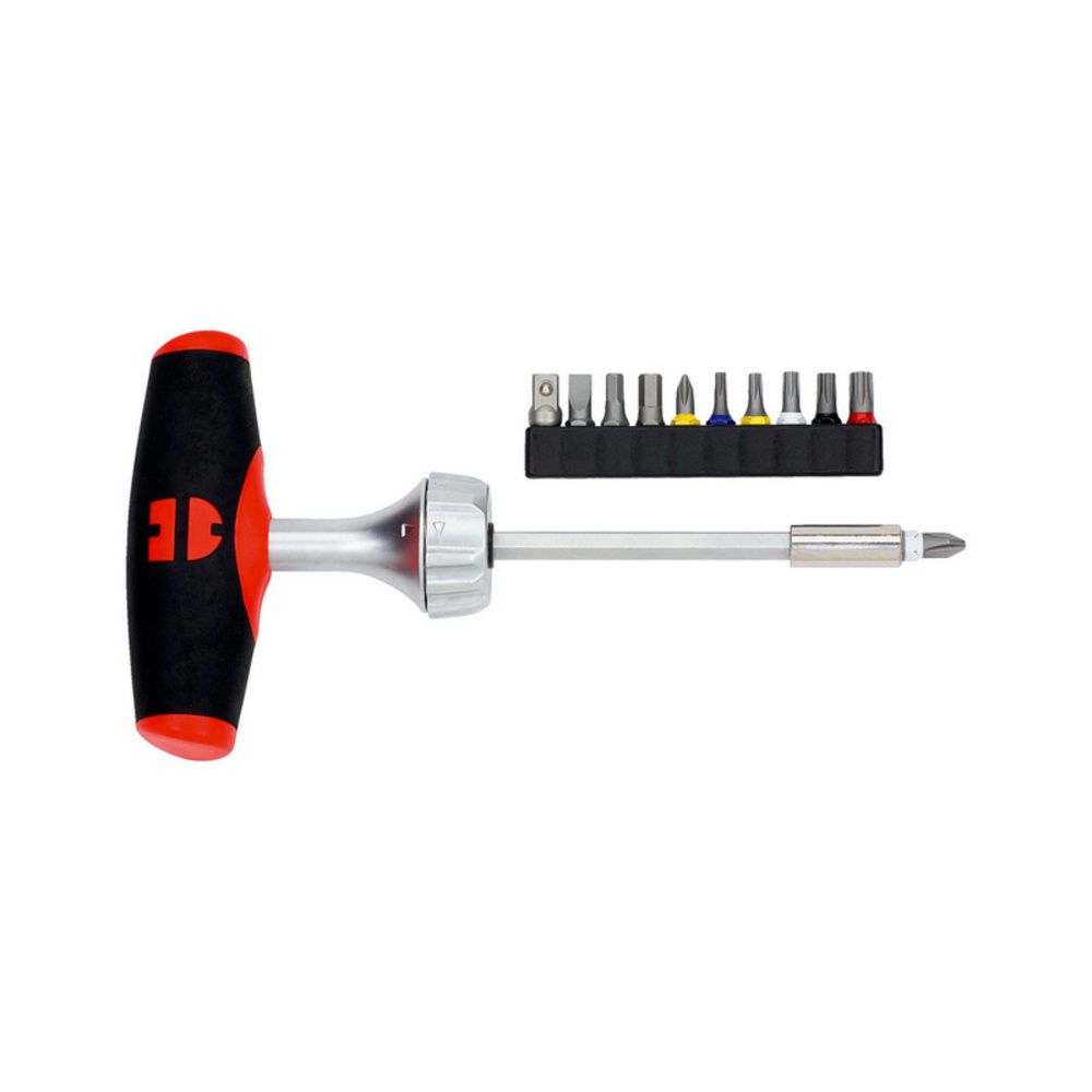 ZEBRA THandle Ratchet Screwdriver Set (Includes 11 Bits 1 Square, 1