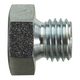 12X1.5 Hex Head Plug Metric Parallel
