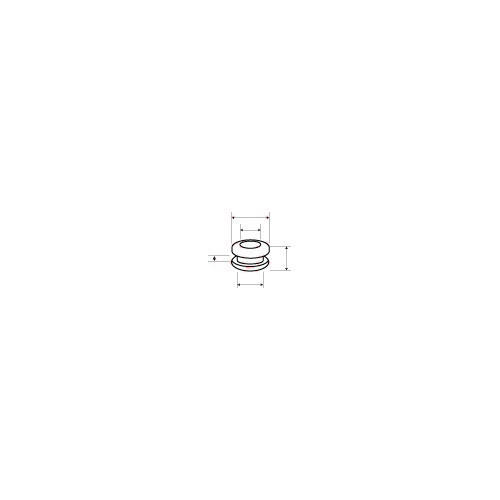 1/2 X 1 Rubber GroMMet