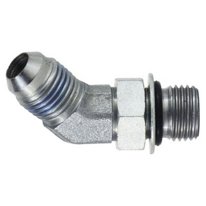 JIC TO O-RING 45 ELBOW- TH1: 1" JIC TH2: 1"