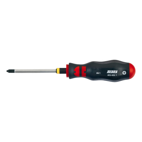 ZEBRA Phillips Head Screwdriver - Hexagon Blade - Wrench Adapter