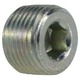 1/4 Hollow Hex Plug