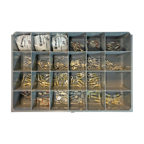 Opticlear Crimp/Seal Assortment-275 Pieces