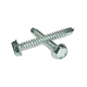 Hex Washer Head Self-Drilling TEKS Screw Zinc 12 X 1-1/4