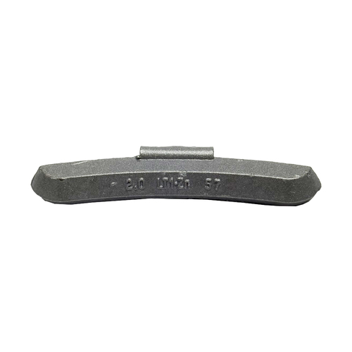 LT1 CLIP ON ZINC COATED WHEEL WEIGHT 2.50 OZ
