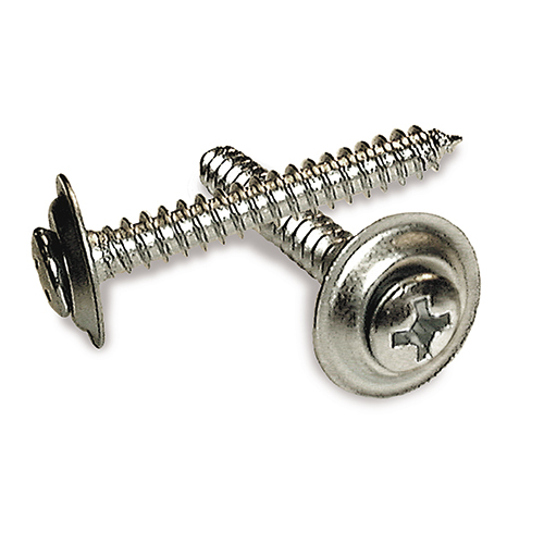 thumbnail interactive-video image 1 of Phillips Oval Head Tapping Screws #8 X 3/4\" Chrome 1 of 9
