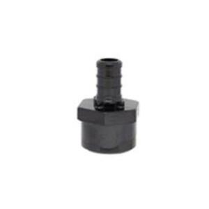 Black 1" x 1" Pex Female NPT Adapter