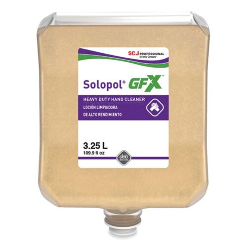 Solopol GFX Heavy Duty Hand Cleaner, Citrus Scent, 3.25 L Refill, 2/Carton