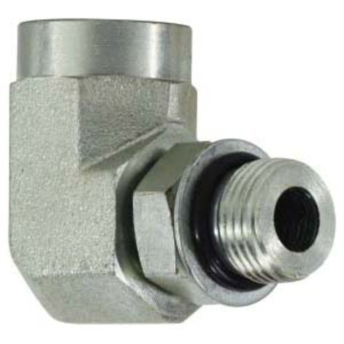 9/16-18X9/16-18 (3/8 OD) Female O-Ring to Male O-Ring Elbow