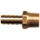 Brass Hose Barb - 5/16 Inch Hose Inner Diameter (HID) x 1/8 Inch Male Pipe Thread (MPT)