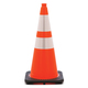 JBC# 28 Inches Orange 4 Inches and 6 Inches Reflective Collars 7 pound Wide Body Heavy-Duty Traffic Cone