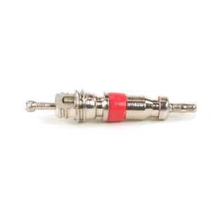 "TPMS High Temp Red Valve Core, Nickle"