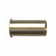 Brass DOT Air Brake - Fittings For SAE J844D - Nylon Tubing Insert - .440 In Inner Diameter (ID) 5/8 In Outer Diameter (OD)