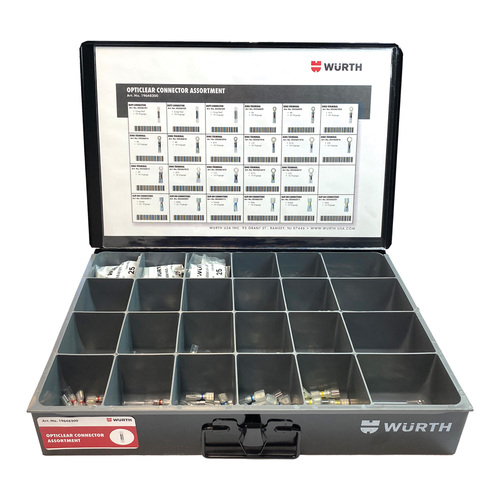 Opticlear Crimp/Seal Assortment-275 Pieces