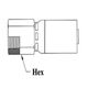 1/4HOSE 1/8-27 NPTF FE SOLID