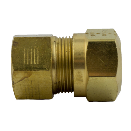 Up To 1/2" BSP-BSP Female Nut/Bush Connector In Brass Bsp Socket Connector Air 