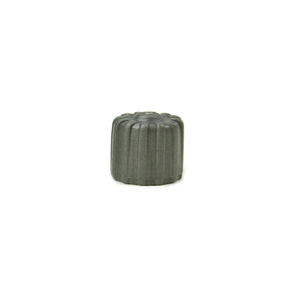 Grey Plastic TPMS Valve Cap W/Red Sil