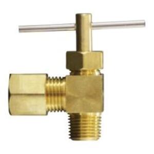 1/4X1/8 COMP X M 90 NEEDLE VALV