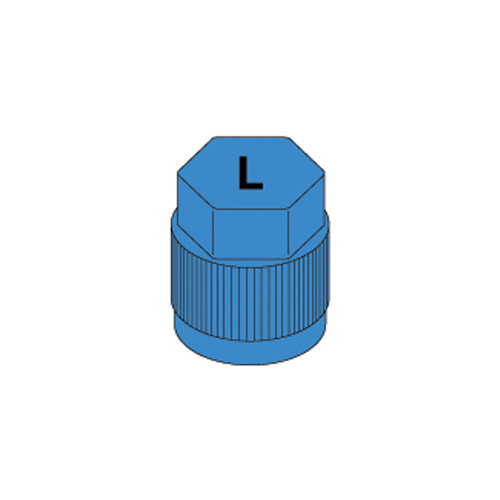 R134A Valve Cap Blue M9X1 Low Side Quick