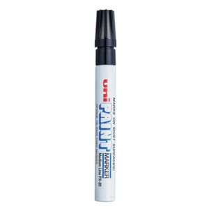 Permanent Marker Med Bullet Tip Black