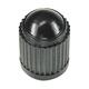 TIRE VALVE CAP BLACK PLASTIC