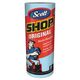 Shop Towels, Standard Roll, 1 Ply, 9.4 X 11, Blue, 55/Roll, 12 Rolls/Carton