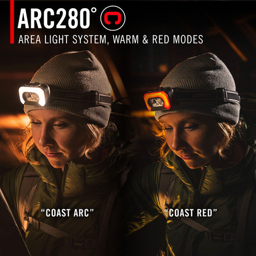 Coast® RL35R Headlamp With Voice Activation