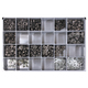 U-Nuts, Washer Nuts, Push Nuts, Rivet Nuts Assortment 735 Pieces