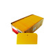 Flexible Plastic Spreader - Yellow - 4 Inch x 3 Inch