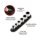 Air Conditioning And Fuel Line Disconnect Tool Set