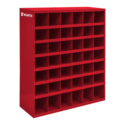 OPEN BIN 42 WURTH RED W/LOGO