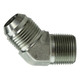 JIC MALE ELBOW 45- 3/4 JIC X 1