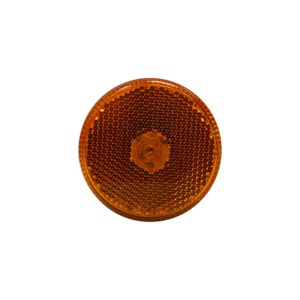 Amber Clearance/Reflector Marker 2 1/2" Round Incandescent