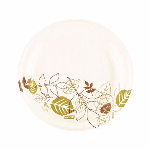 Pathways Soak-Proof Shield Mediumweight Paper Plates, WiseSize, 8.5
