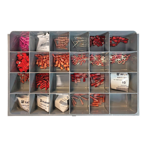 Red Connector Assortment-375 Pieces