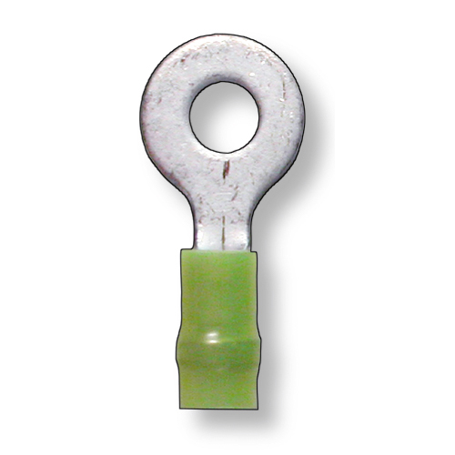 Nylon Ring Connector 1/4 Yellow